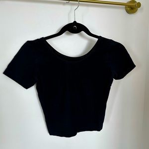 American Apparel cropped tee